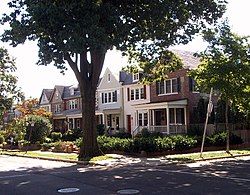 Benton Street in Glover Park (2006)