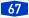 Bundesautobahn 67 number.svg