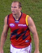 Former captain, David Neitz is the only player to have played 300 matches for Melbourne and is their games and goals record holder