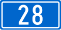 D28 state road shield