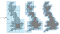 Box-counting dimension of the coast of Great Britain.