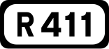 R411 road shield}}