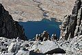 Lake 11597 seen from Mount Prater