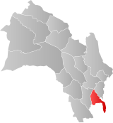 Drammen within Buskerud