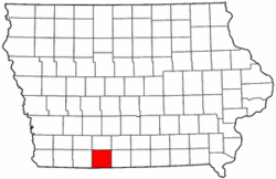 Location of Poe Township