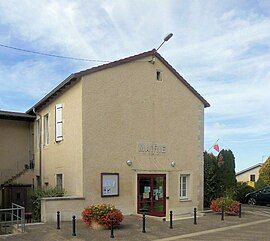 The town hall in Ruppes