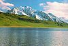 View of Shandur-Hundrup National Park