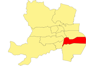 Location of the ward