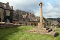 the War memorial in Snowshill, Gloucestershire