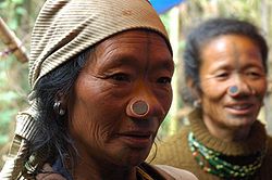 An Apa Tani tribal woman