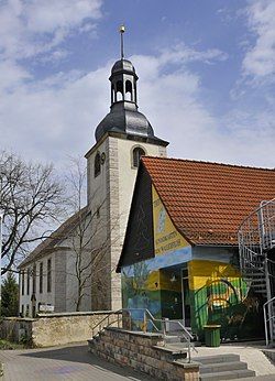 Kindergarten and church