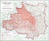 Prof. Karskiy linguistic map (1903): West Polessia is out of Belarusian language area.