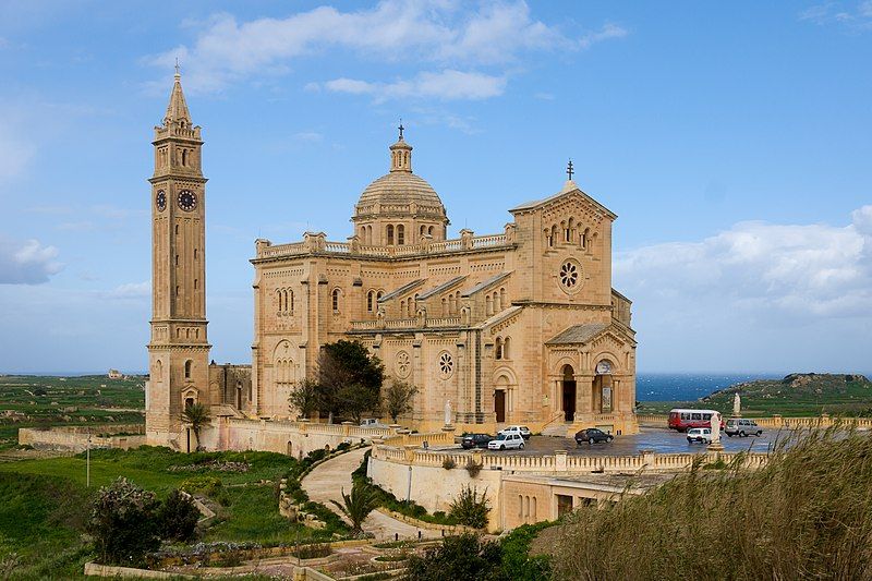 File:Gozo, Malta Basilica-Ta-Pinu-01.jpg