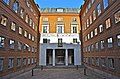 Kanslihuset was where the Prime Minister's Office was located prior to 1981. Nowadays it houses offices of the Riksdag.