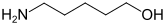 File:5-Amino-1-pentanol Struktur.svg