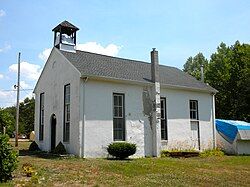 The Bethel African Methodist Episcopal Church in Springtown is listed on the National Register of Historic Places