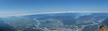 The view from the top of Cheam Peak