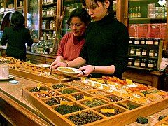 The Gato Negro café and spice shop (Buenos Aires, Argentina)