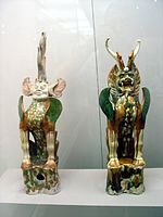 Pair of earth spirits