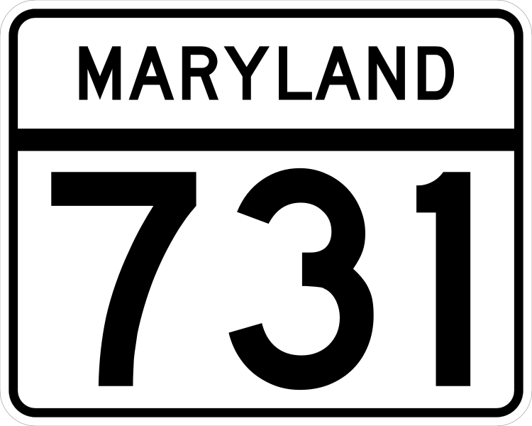 File:MD Route 731.svg