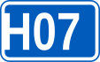 Highway H07 shield}}