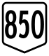 Route 850 shield