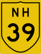 National Highway 39 shield}}