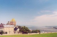 Plains of Abraham in Quebec