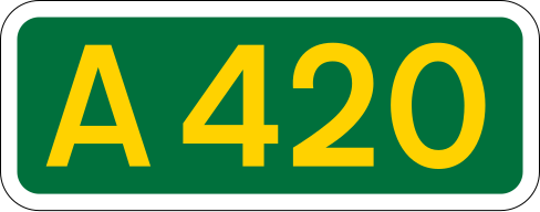 File:UK road A420.svg