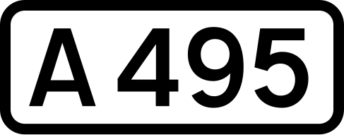 File:UK road A495.svg