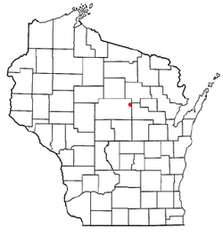 Location of the Town of Plover, Wisconsin