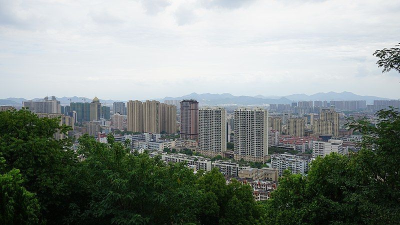 File:北干山顶眺望萧山城区.jpg