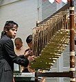 Image 96Angklung, a unique-sounding bamboo musical instrument from West Java, originally from the Sundanese culture. (from Culture of Indonesia)