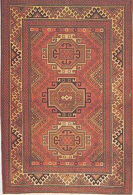 Armenian carpet in Ijevan