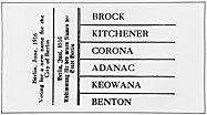 Ballot to select a new city name