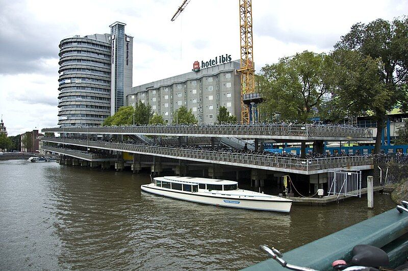 File:Bike garage, Amsterdam.jpg