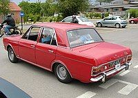 Ford Cortina Mark II four-door saloon