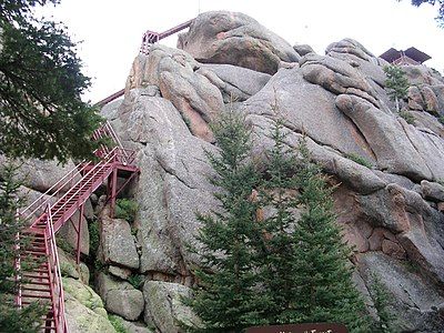 Devils Head is the highest peak of the Rampart Range.