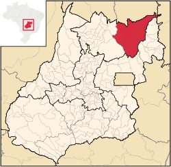 Location in Goias state