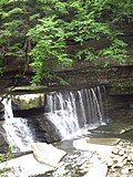 The Great Falls of Tinker's Creek in the Bedford Reservation