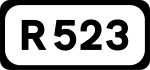 R523 road shield}}