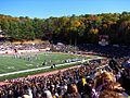 Stadium attendance routinely tops 20,000 with grass seating and standing room crowds.