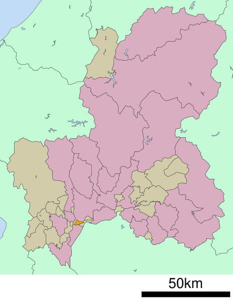 File:Map.Yanaizu-Town, Gifu.svg