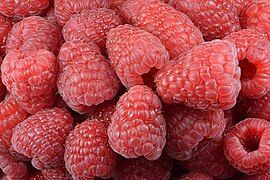 Raspberries (Rubus idaeus)