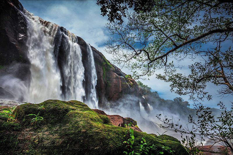 File:Athirapally Water falls.jpg