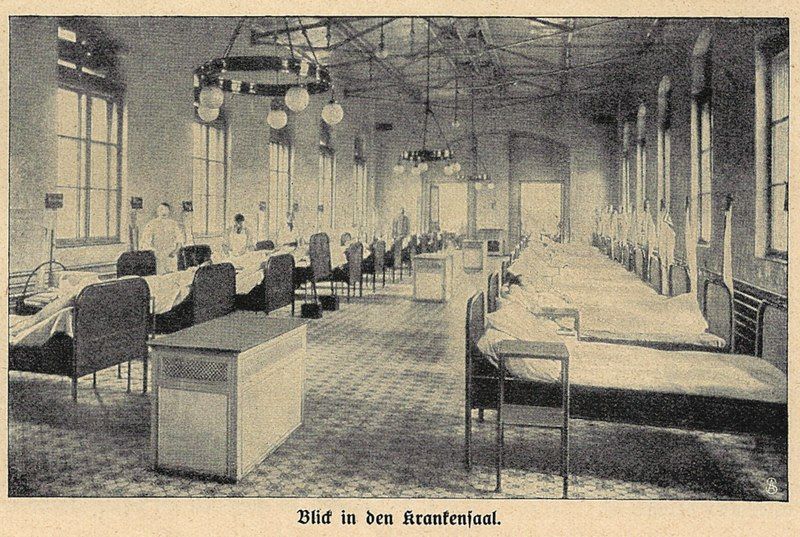 File:Bergmannsheil Krankensaal 1910.tif