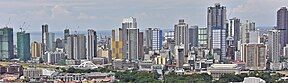 Buildings along Binondo in Manila