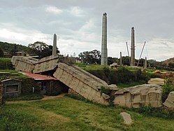 "Northern" group of obelisks in Axum.