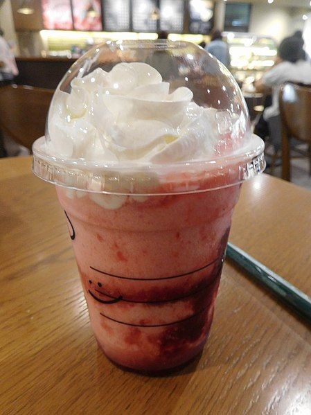 File:Strawberry Delight Frappuccino.JPG