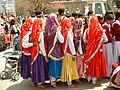 Women with Chunari Dupatta + Kurta & Ghagra